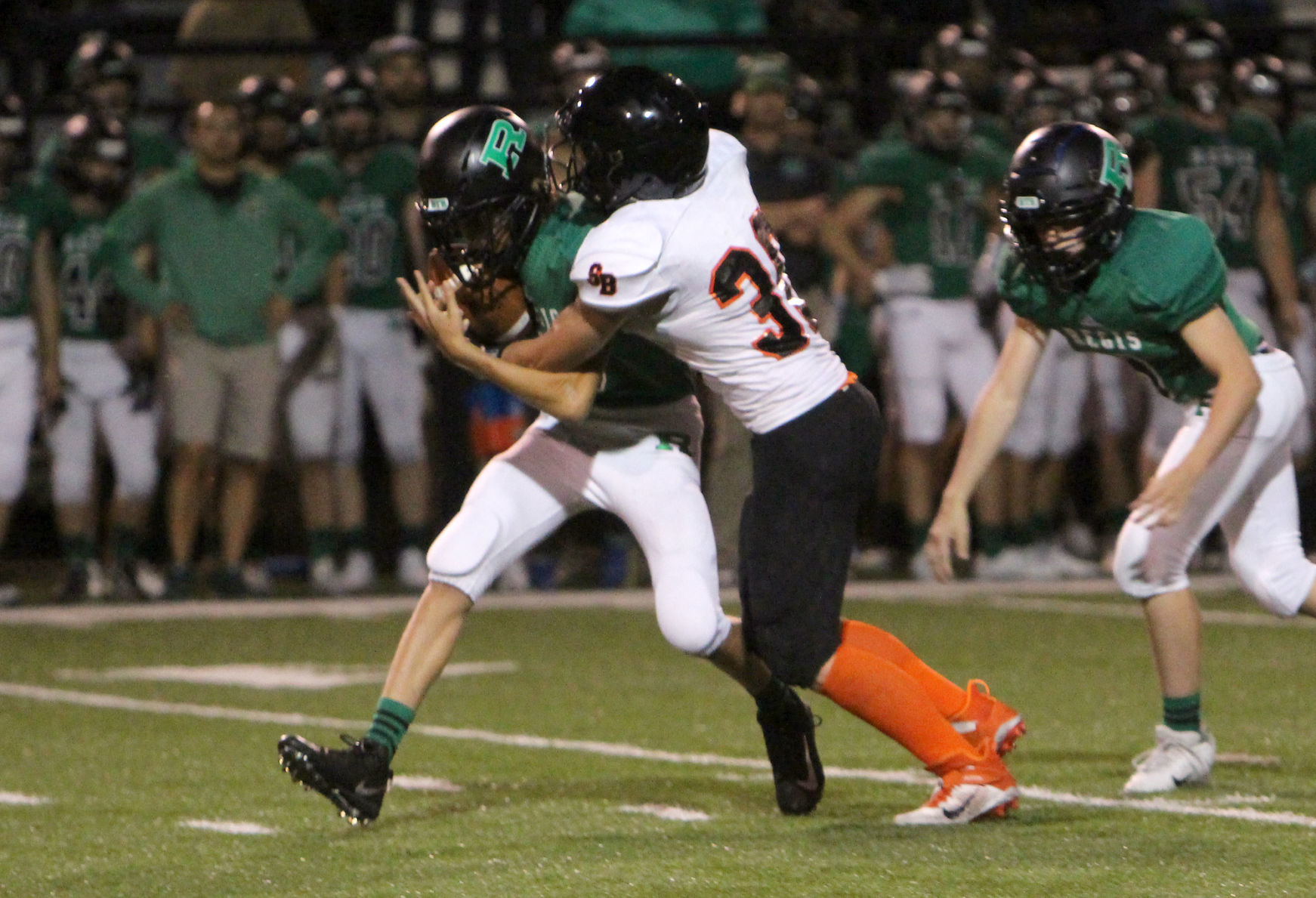 Stanley-Boyd football at Eau Claire Regis 9-5-19